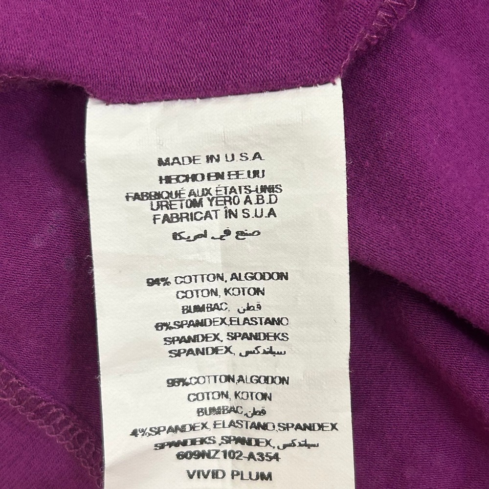 BEBE SPORT Tank Top Purple Lace Back Rhinestone Logo Y2K Size L - Picture 6 of 6